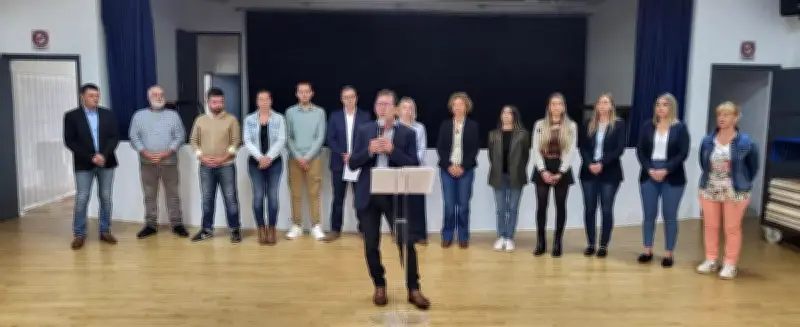 Gours : le nouveau maire Frédéric Berry présente son équipe et ses priorités