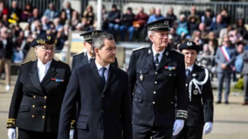 Gérald Darmanin à Nîmes : visite du ministre de la Justice dans le Gard
