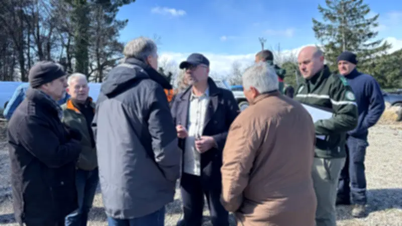 Grand gibier : chasseurs et élus unissent leurs forces au col de La Baraque
