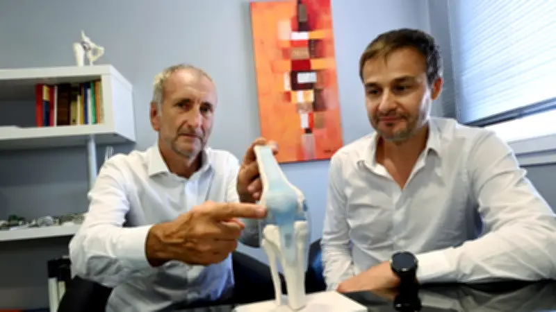Greffe de cartilage du genou sous arthroscopie : une innovation à Alès