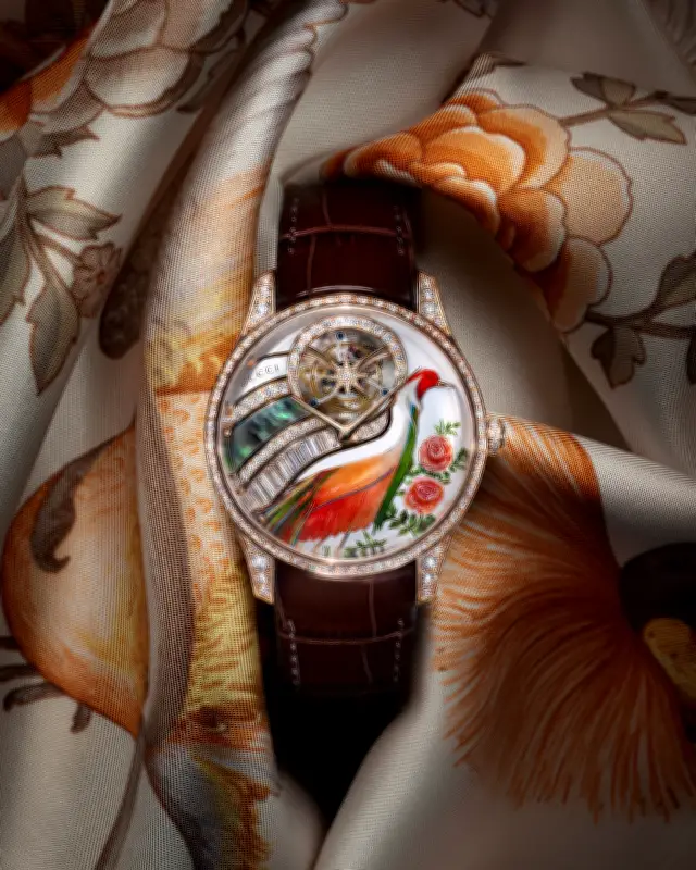 Gucci dévoile sa haute horlogerie à Genève, un équilibre entre art, héritage et mécanique