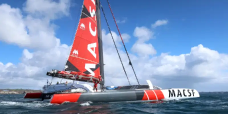 Guirec Soudée boucle un tour du monde à l'envers en multicoque, une première