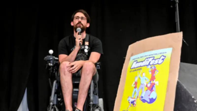 Handi Fest à Montpellier : Damien Fargeout bouscule les clichés sur le handicap