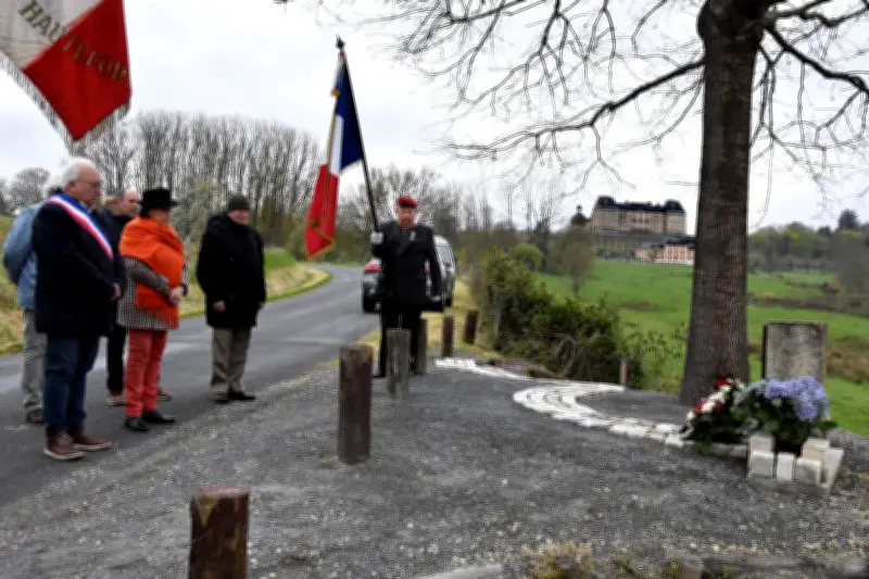 Hautefort commémore le 82e anniversaire de l'exécution de cinq réfugiés juifs