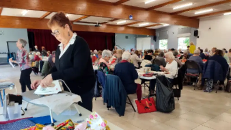 Huitième édition de la journée de l'amitié à Salindres : succès pour l'art de la couture