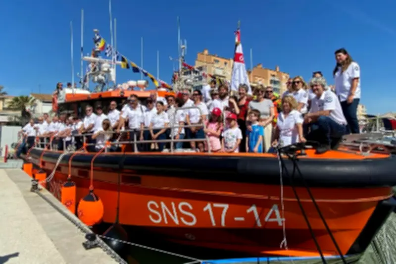 Hyères inaugure un nouveau canot de sauvetage SNSM en hommage à deux figures locales