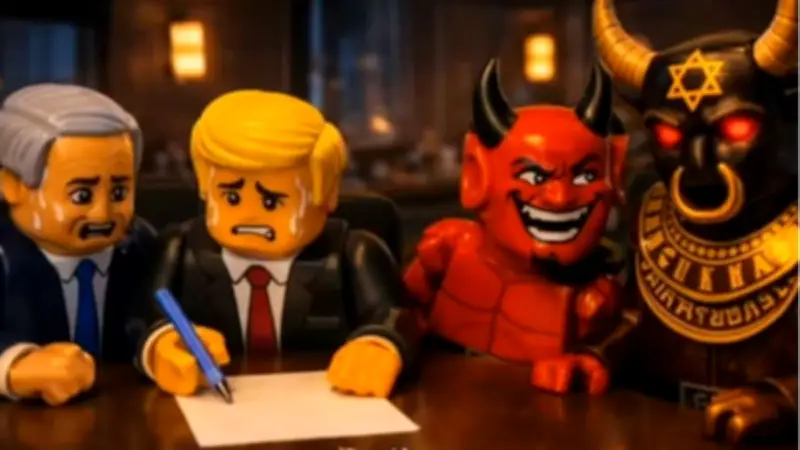 IA, Lego et rap : les nouvelles armes de propagande de l'Iran