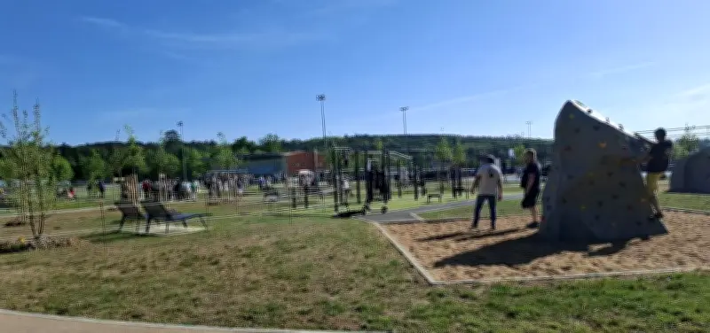 Inauguration du complexe sportif Lucien-Dutard à Boulazac