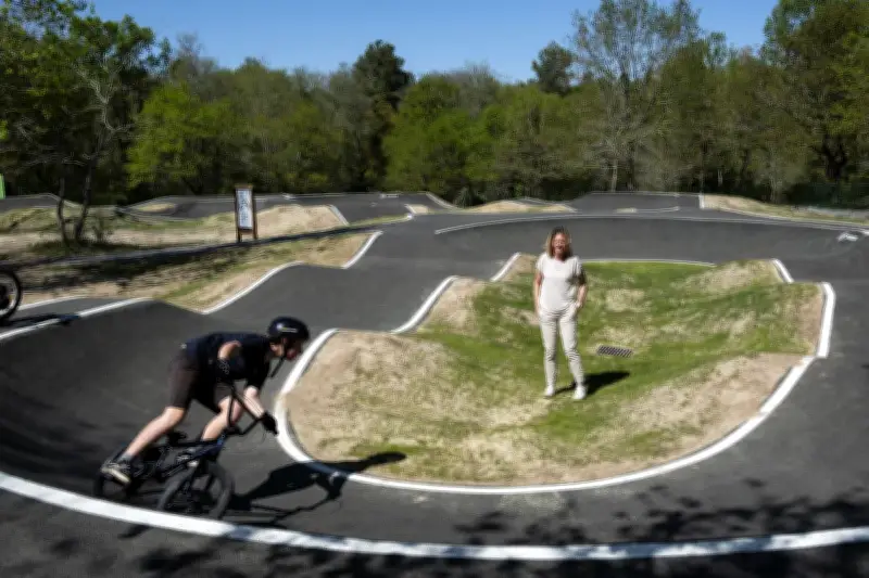 Inauguration du pumptrack de Campet-et-Lamolère le 8 mai