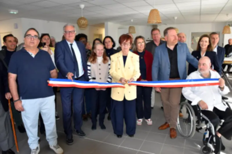 Inauguration d'un habitat inclusif à Sanguinet pour personnes handicapées