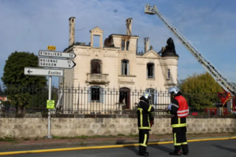 Incendie criminel au château de la Corderie : quatre personnes interpellées
