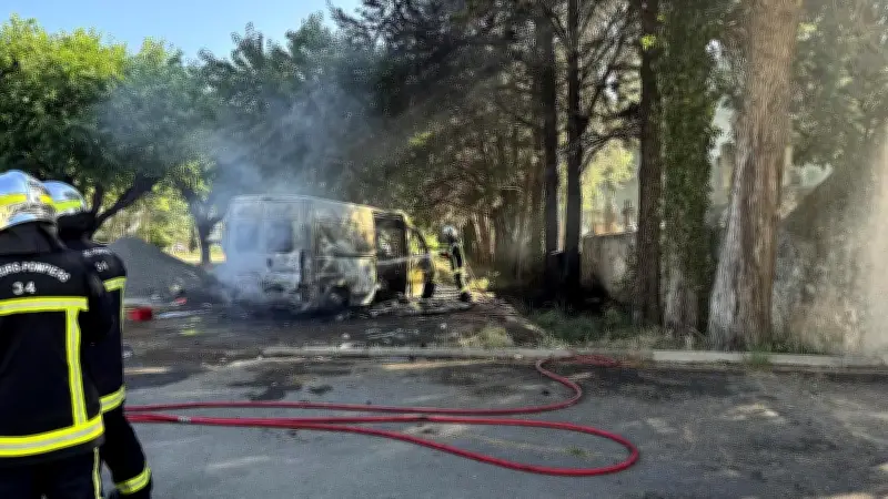 Incendie d'un fourgon à Clermont-l'Hérault : le propriétaire incohérent