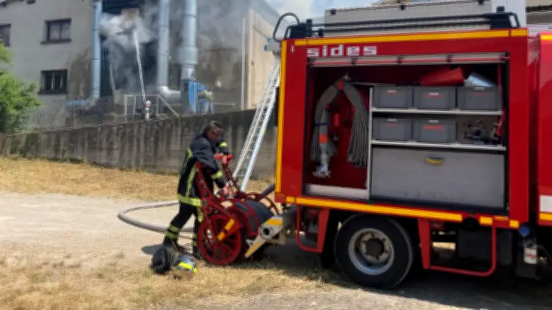 Incendie à Millau : feu dans une tannerie historique, aucun blessé