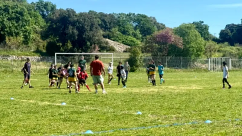 Initiation au rugby pour enfants à Murviel-lès-Montpellier