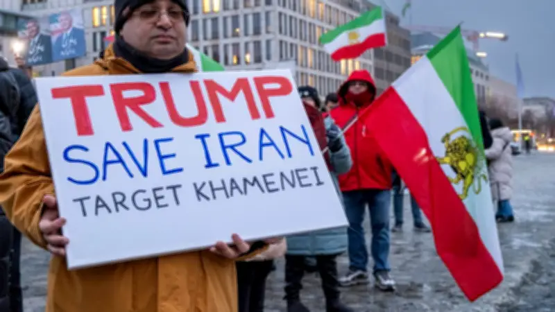 Iran : Trump menace d'une réponse "très forte" si exécution de manifestants