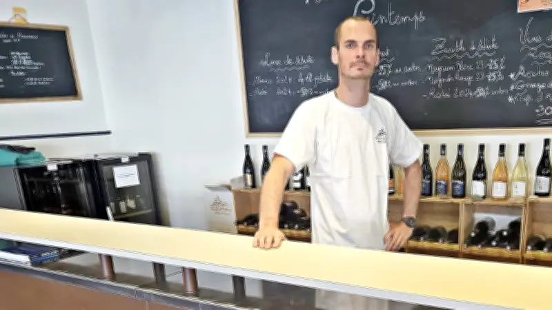 Jean-Baptiste Bufflier, 30 ans, président visionnaire d'une cave à Roquebrun