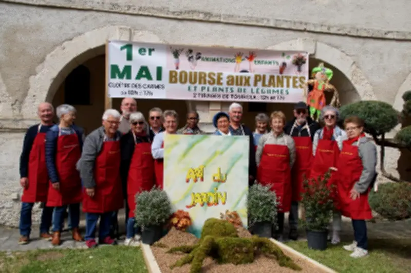 Jonzac : la 22e Bourse aux plantes célèbre le lien « Du jardin à l’assiette »