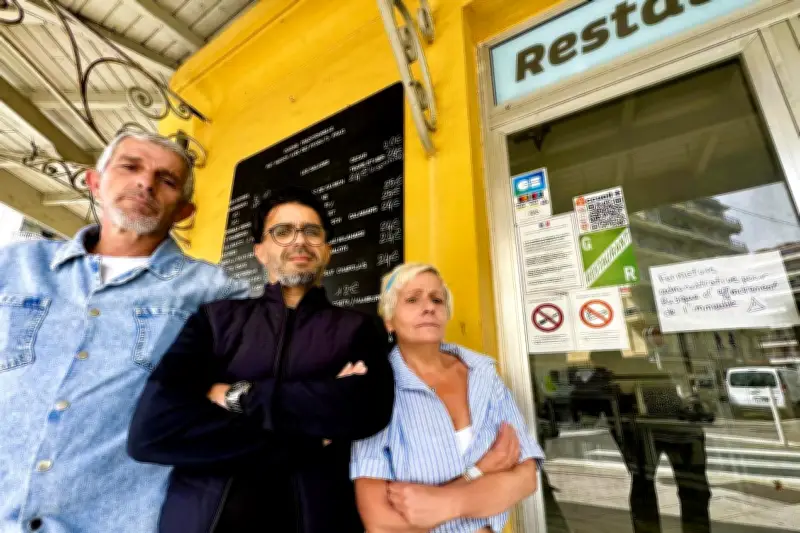 Juan-les-Pins : des commerçants en colère face au risque d'effondrement de leur immeuble