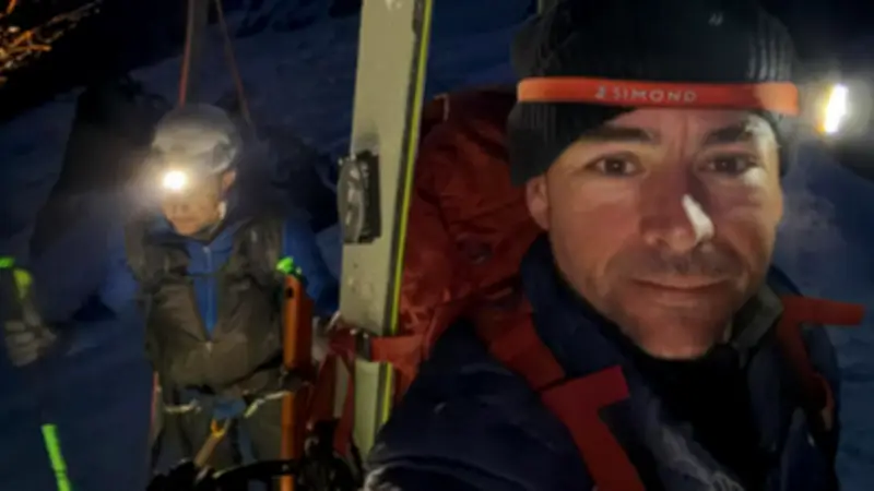 Julian Bugier gravit le Mont-Blanc pendant ses vacances