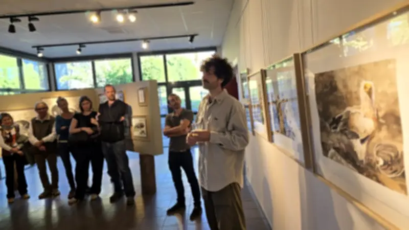 Justin Piveteau expose ses dessins naturalistes à Biosphera