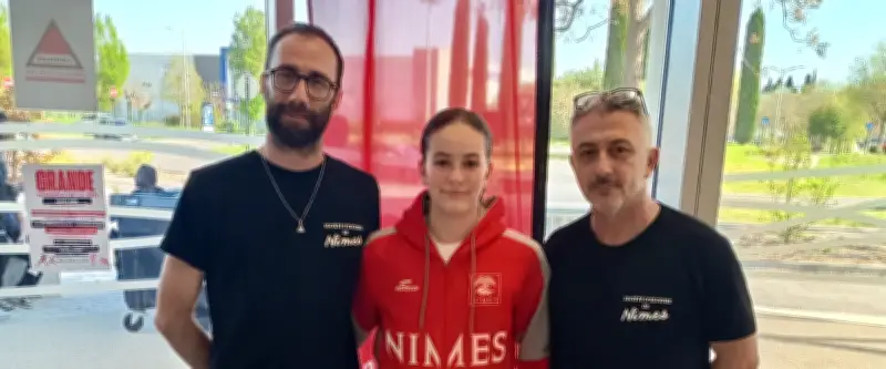 Justine Fabre, l'escrimeuse nîmoise, tombe avec honneur en quarts de finale du circuit M17