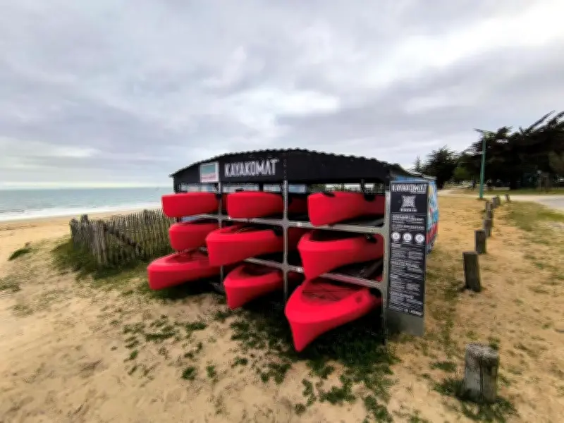 Kayakomat : location automatique de kayaks et paddles à Rivedoux-Plage