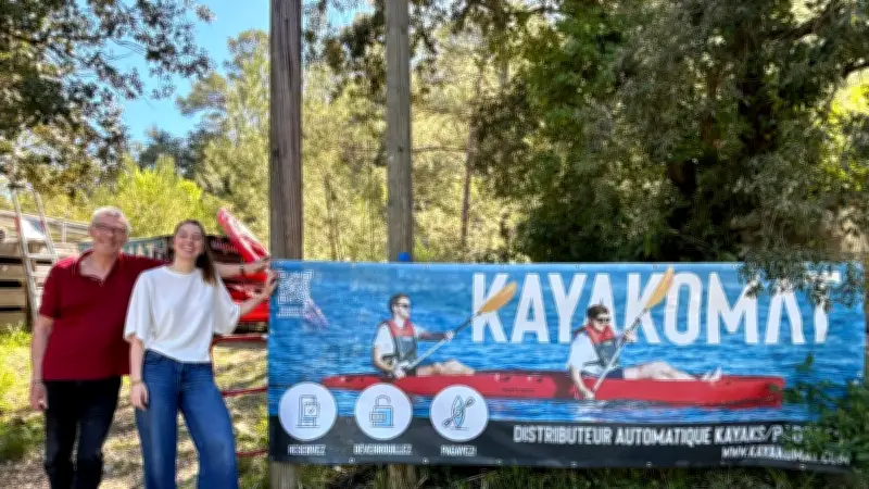 Kayakomat : Location de kayaks en libre-service innovante au lac de Cécélès