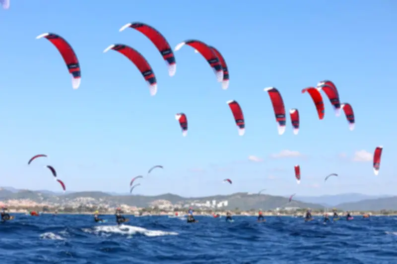 Kitefoil : Lauriane Nolot et les Bleus prêts pour les finales à Hyères