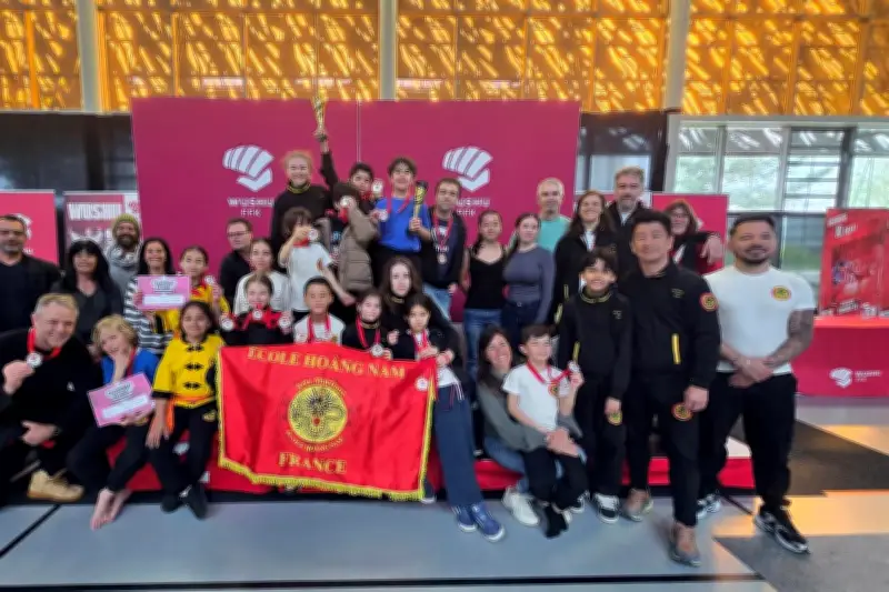 Kung-fu : l'école Hoàng Nam d'Antibes brille aux championnats de France avec 24 médailles
