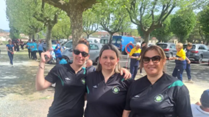 La Boule Atomique Canetoise brille lors du championnat de pétanque dans l'Hérault