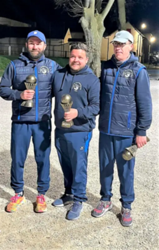 La Boule blancpignonnaise championne départementale de pétanque en triplette promotion