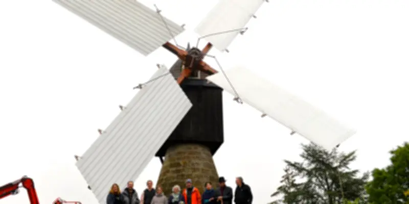 La famille Baron se bat pour préserver son moulin à vent historique en Anjou