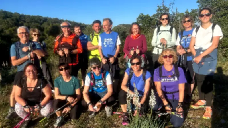 La marche nordique gagne du terrain dans le Gard avec des sorties régulières