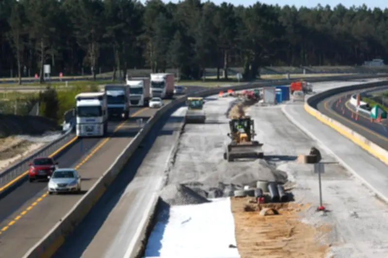 La transformation de la RN10 en A63 dans les Landes : un chantier historique