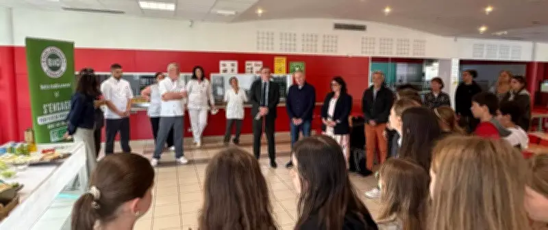 Label Établissement Bio Engagé pour le collège de Bernard Salinier