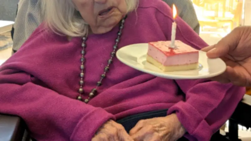 Laetitia Metgy fête ses 102 ans à l'Ehpad Les Pins de Cessenon-sur-Orb