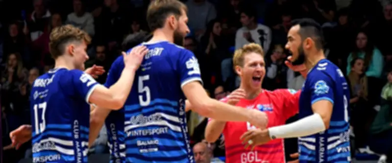 L'Arago de Sète écrase Tourcoing et file en demi-finales de volley-ball
