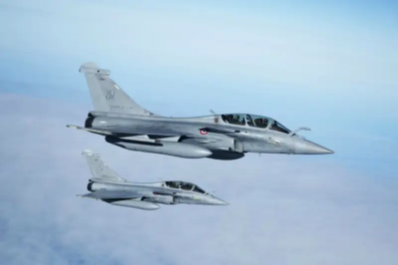 L'armée de l'Air française a intercepté des drones et missiles iraniens