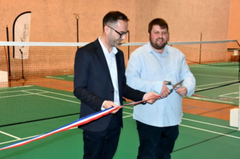 Le Badminton Club Aturin inaugure un équipement unique pour ses 30 ans