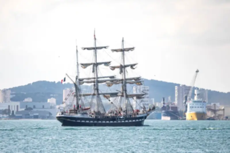 Le Belem, célèbre trois-mâts, fait escale à La Seyne les 25 et 26 avril