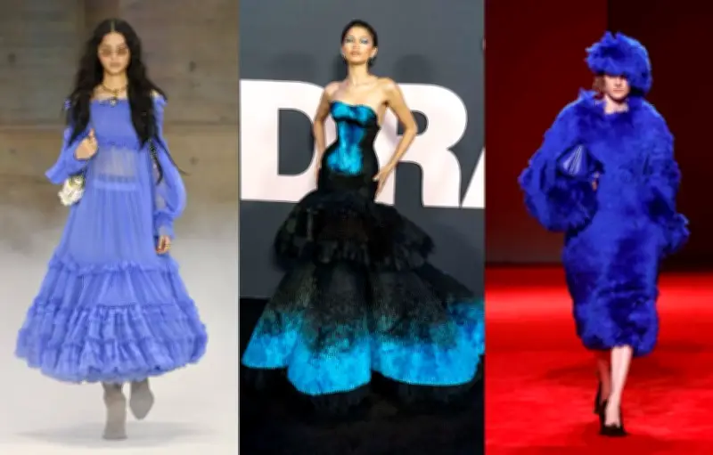 Le bleu détrône le blanc Pantone 2026, une révolution dans la mode et la beauté