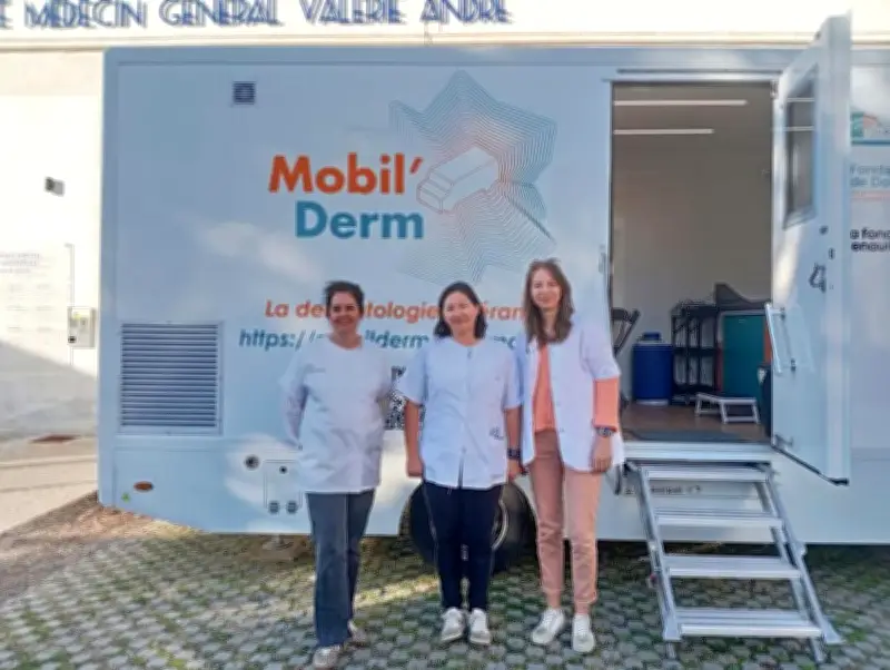 Le bus Mobil'Derme à Royan : une réponse face au désert médical en dermatologie