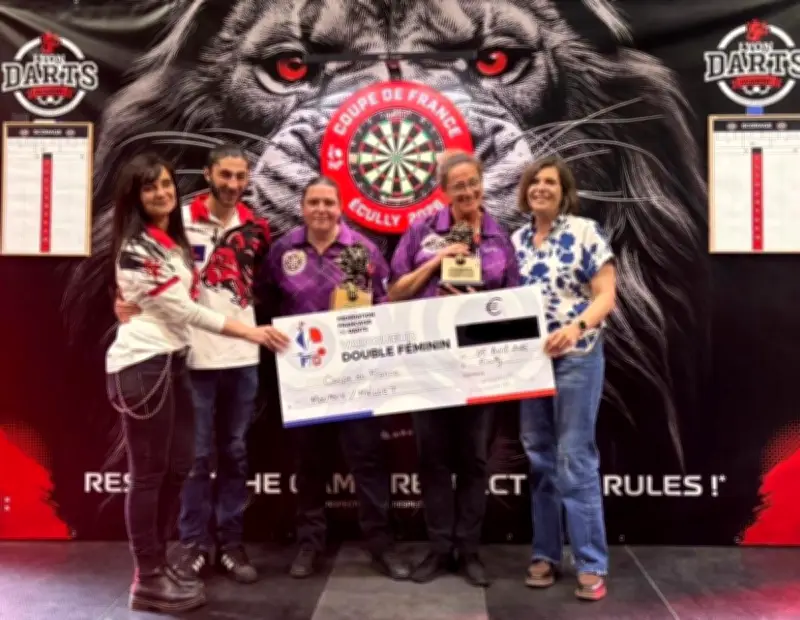 Le Chagnolais Darts Club triomphe à la 45e Coupe de France de fléchettes à Écully