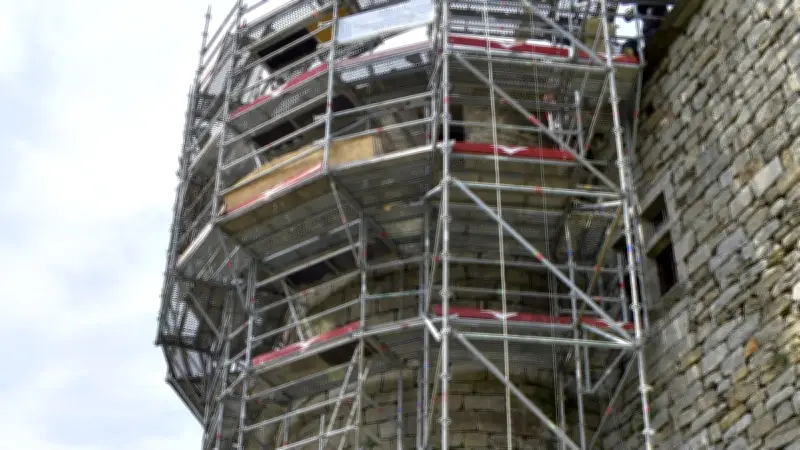 Le château d’Aujac renaît grâce au Loto du Patrimoine