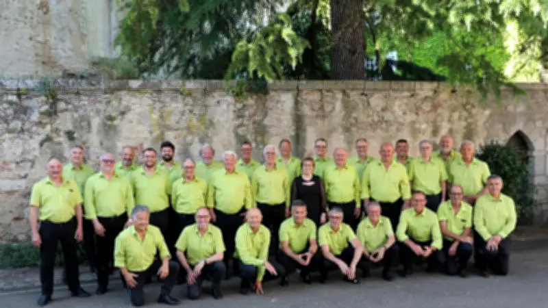 Le Chœur d'hommes de l'Auvignon en concert à Arbérats ce dimanche