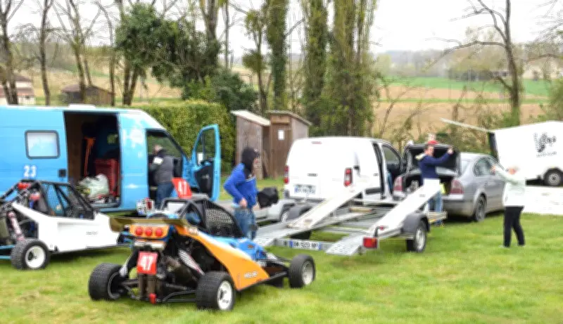 Le club d'Esclottes Autocross prépare sa saison avec un précontrôle technique et des tests