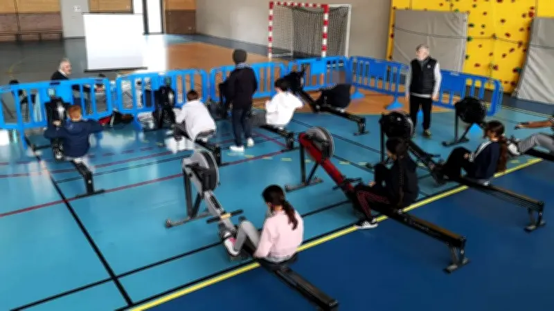 Le collège Jean-Vilar découvre l'aviron avec l'opération "Rame en 5e"