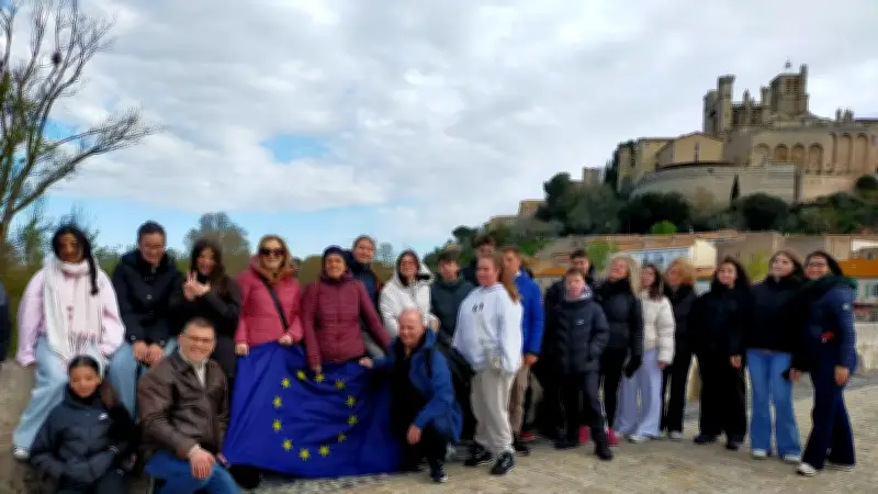 Le collège Krafft de Béziers accueille des élèves grecs dans le cadre d'Erasmus+