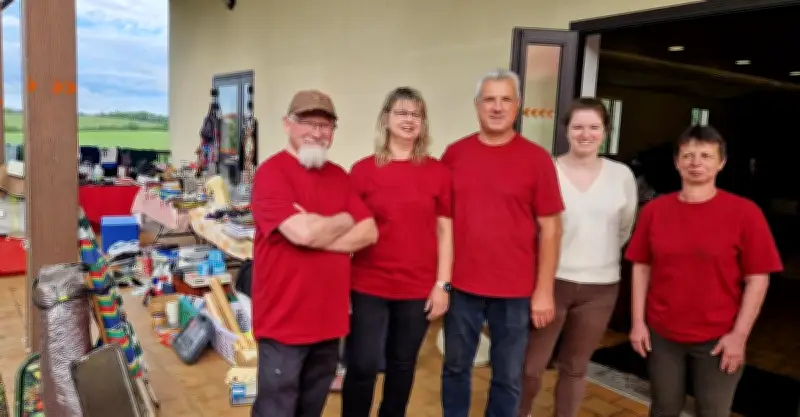 Le Comité des fêtes de Sainte-Colombe-en-Bruilhois prépare son grand vide-greniers printanier