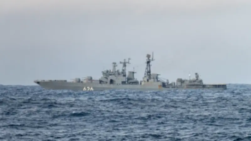 Le destroyer russe Kulakov intercepté par l'OTAN était un véritable bâtiment de guerre